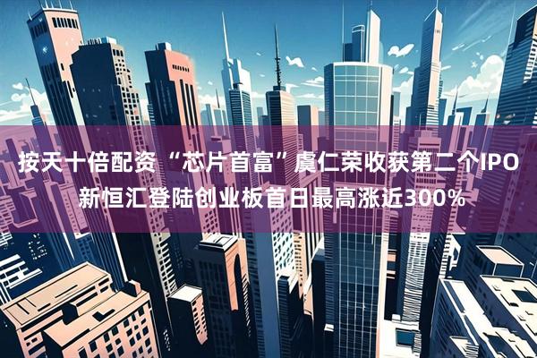 按天十倍配资 “芯片首富”虞仁荣收获第二个IPO 新恒汇登陆创业板首日最高涨近300%